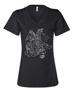 The "Jimmy inspired" Central MN Rainbow Bridge T-shirt - Women's Cut