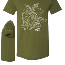 The "Jimmy inspired" Central MN Rainbow Bridge T-shirt - White Design