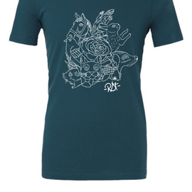 The "Jimmy inspired" Central MN Rainbow Bridge T-shirt - White Design