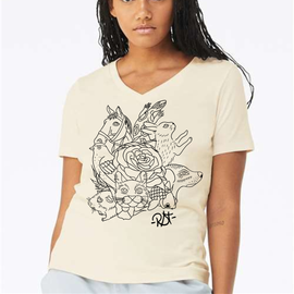 The "Jimmy inspired" Central MN Rainbow Bridge T-shirt - Women's Cut