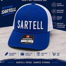 Sartell Sabres Blue Richardson 115 Cap