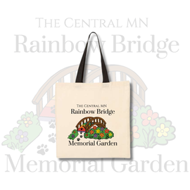 The Central MN Rainbow Bridge Memorial Garden Tote Bag