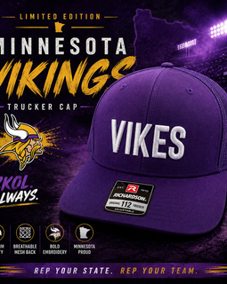 Richardson MN VIKES Purple Cap