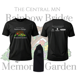 The Central MN Rainbow Bridge Memorial Garden T-Shirt