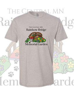 The Central MN Rainbow Bridge Memorial Garden T-Shirt