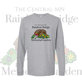 The Central MN Rainbow Bridge Memorial Garden Long Sleeved T-Shirt