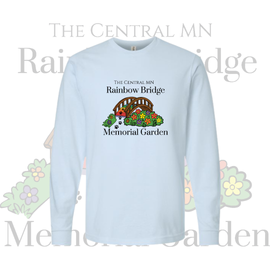 The Central MN Rainbow Bridge Memorial Garden Long Sleeved T-Shirt