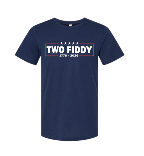 Two-Fiddy Anniversery to USA T-shirt