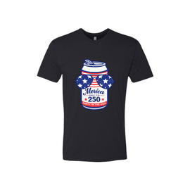 Beer Can "Merica" 250th Anniversary T-Shirt