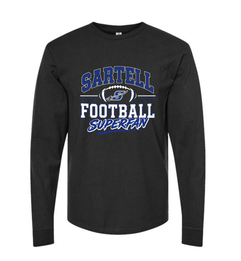 Sartell Superfan Long Sleeved Youth T-shirt