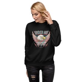 "Under his Wings Crew Neck" Unisex Premium Sweatshirt